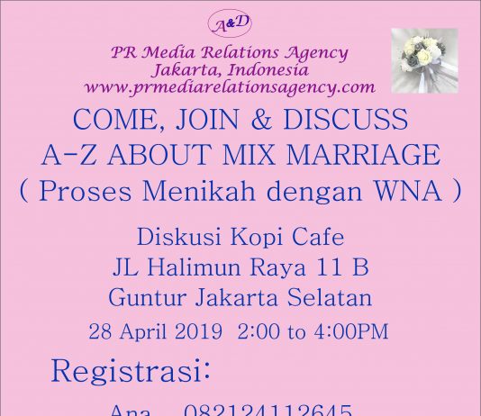 Menikah dengan Warga Negara Asing, A – Z !