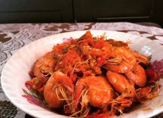Resep Mudah Udang Sambal Ulek Khas Indonesia